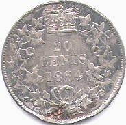 New-Scan-Of-An-Old-New-Brunswick-20-Cent-Piece